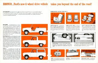 1966 bronco brochure
